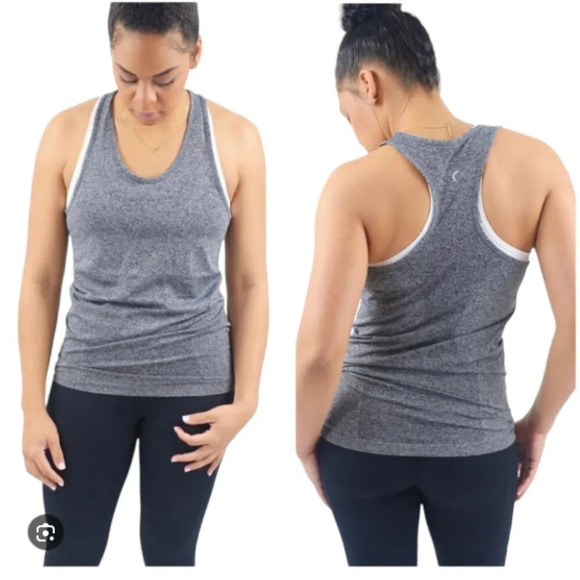 ZYIA Charged Seamless Tank Gray Size XS - Picture 2 of 8